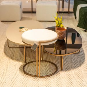 Conjunto Mesa de Centro Poliana
